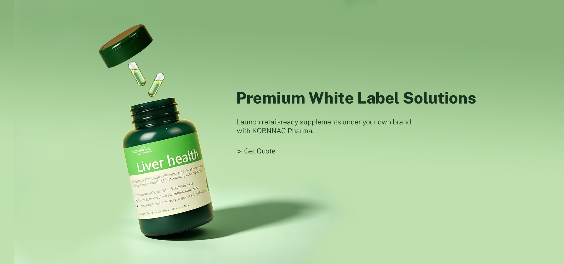 Quality Liquid Filled Capsule factory